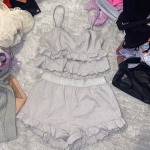 Grey pajama set